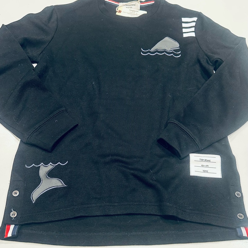Thom Browne INTARSIA 4-BAR CARDIGAN